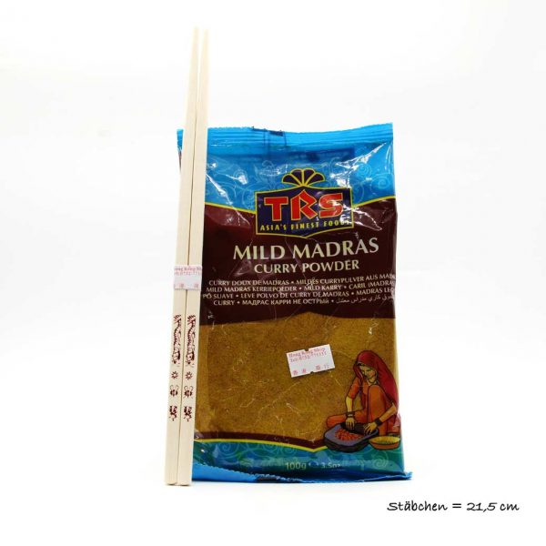 Madras Currypulver mild, TRS, 100g