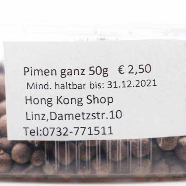 Piment ganz, ALMI GmbH, 50g