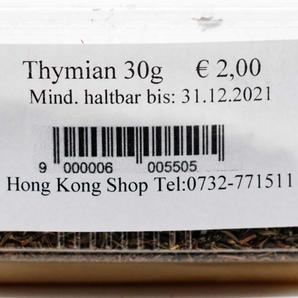 Thymian, ALMI GmbH, 30g
