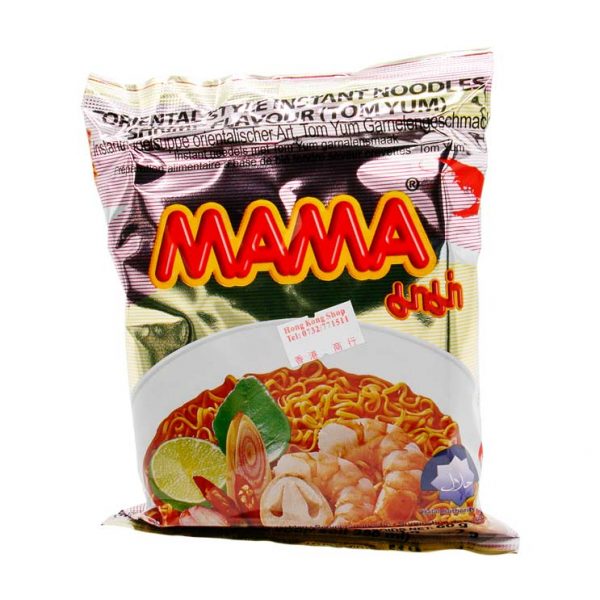 Instant Nudelsuppe Tom Yum, Marke MAMA, 60g