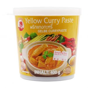 Currypaste gelb, Cock Brand, 400g