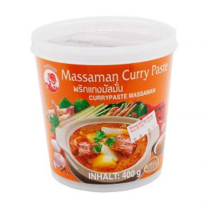 Currypaste Massaman, Cock Brand, 400g