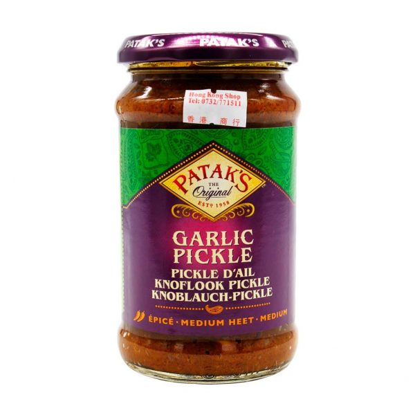 Knoblauch Pickles, Patak's, 300g