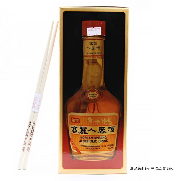 Lotte Chilsung Beverage korean Ginseng alcoholic drink 700ml