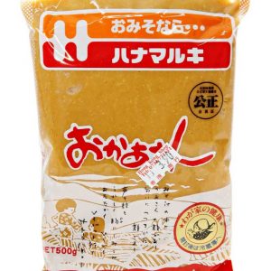 Sojabohnenpaste Miso Suppe hell Hanamaruki 500g