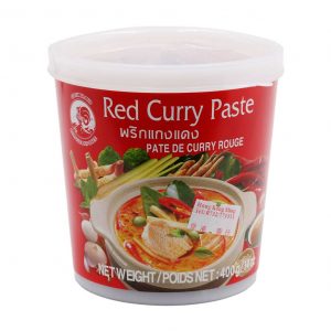 Currypaste rot, Cock Brand, 400g