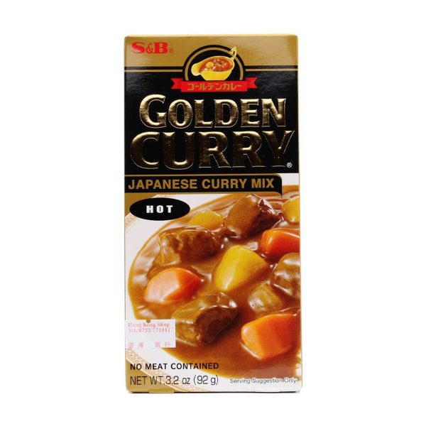 Golden Curry Hot S&B 92g