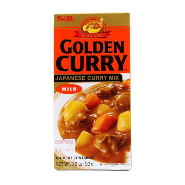 Golden Curry Mild S&B 92g