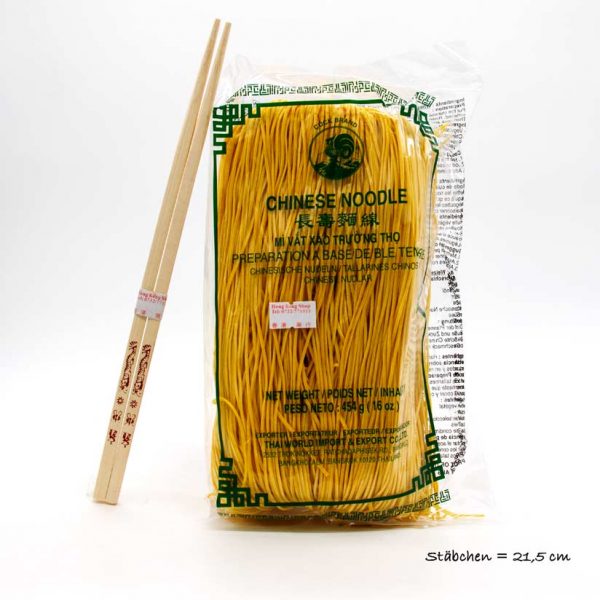 Chinesische gelbe Nudeln, Cock Brand, 454g