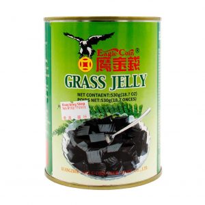 Grass Jelly - gelee mit Minzgehack, Eagle-Coin Brand, 530g