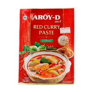 Currypaste rot, Aroy-D, 50g