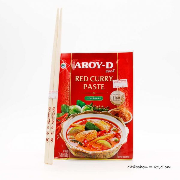 Currypaste rot, Aroy-D, 50g