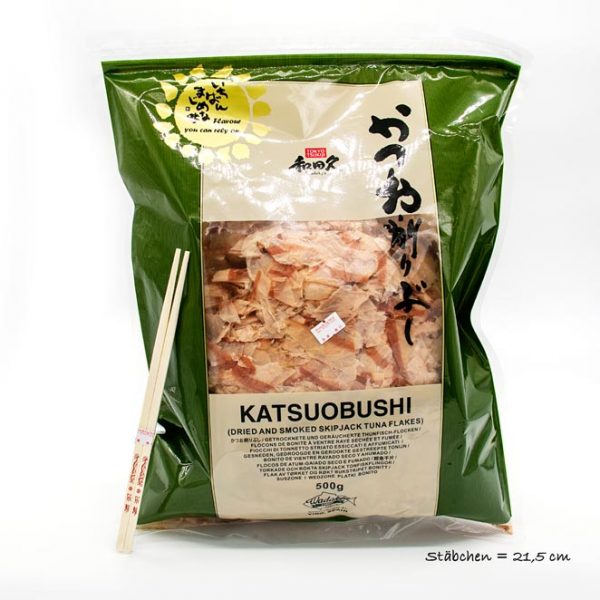 Katsuobushi getrocknete & geräucherte Tuna Flakes, Wadakyu, 500g