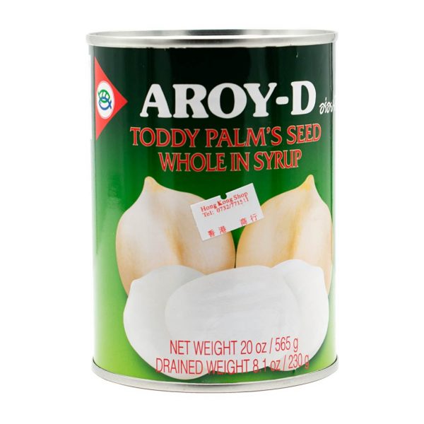 Toddy Palm's SEED ganz in Sirup, Aroy-D, 565g