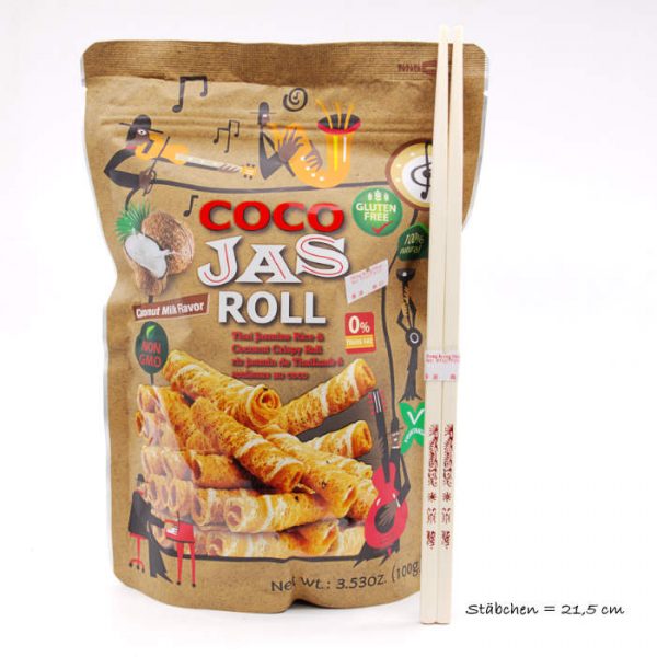 Kokosnuss-Knusper-Reis-Rolle, Coco RIZ, 100g